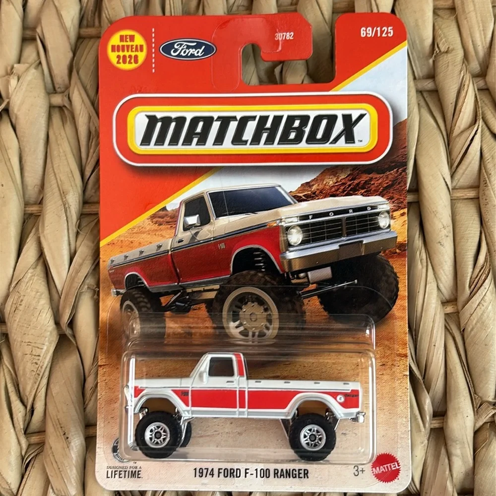 Matchbox 1974 Ford F-100 Ranger Pickup F100 Truck Red White 2026 🆕
